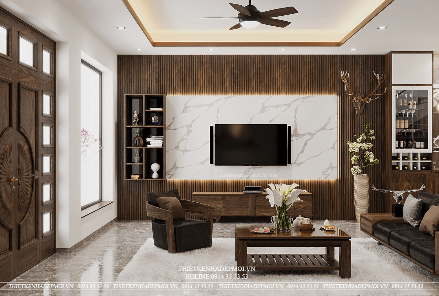 Mẫu nhà phố hiện đại 3 tầng được yêu thích của năm