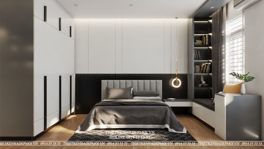 Mẫu thiết kế nhà ống hiện đại phủ cây xanh