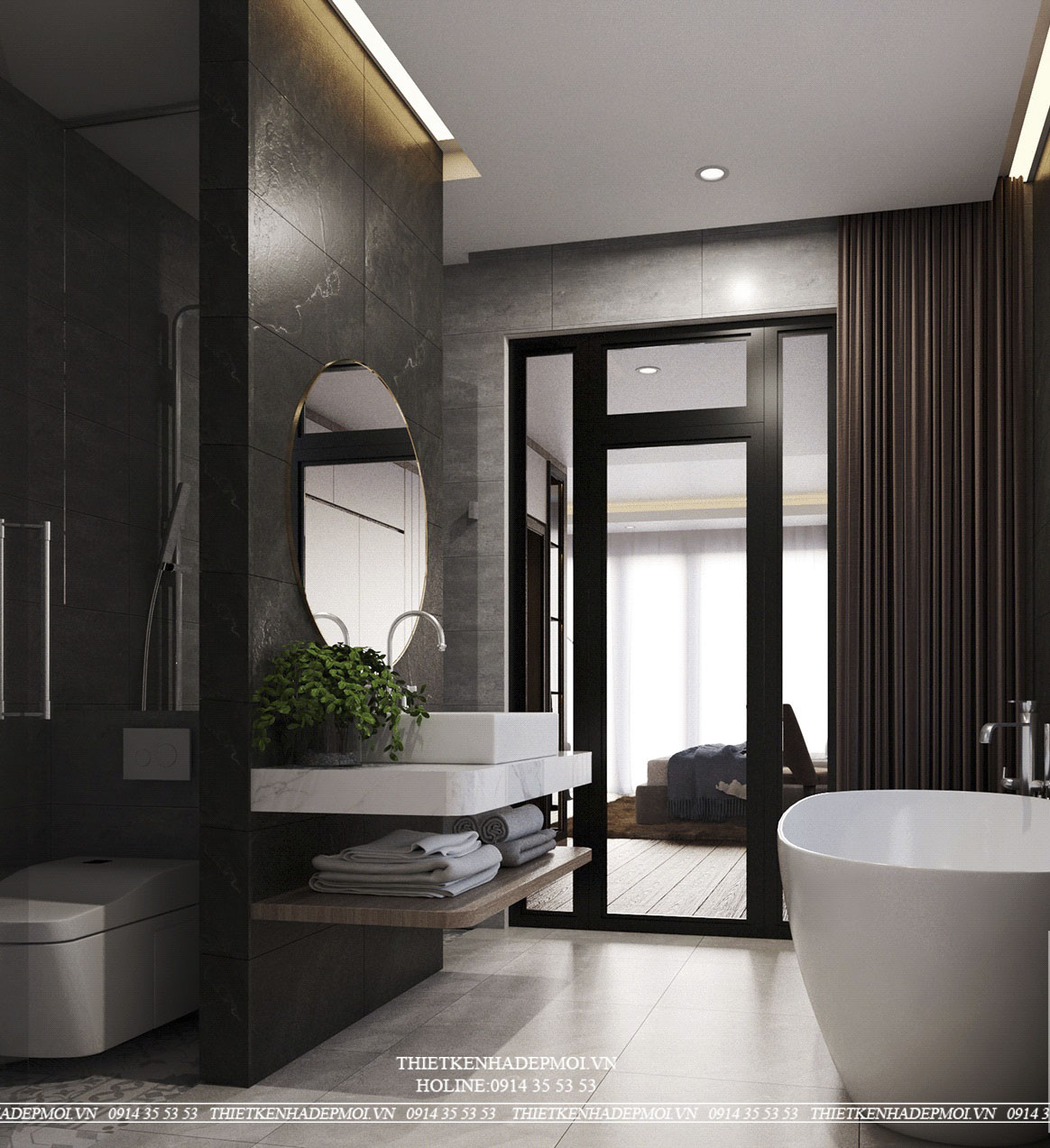 Mẫu nhà phố đẹp thu hút mặt tiền 6m