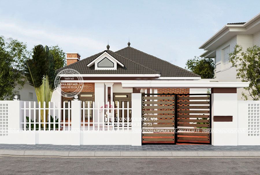 nhà cấp 4 đẹp