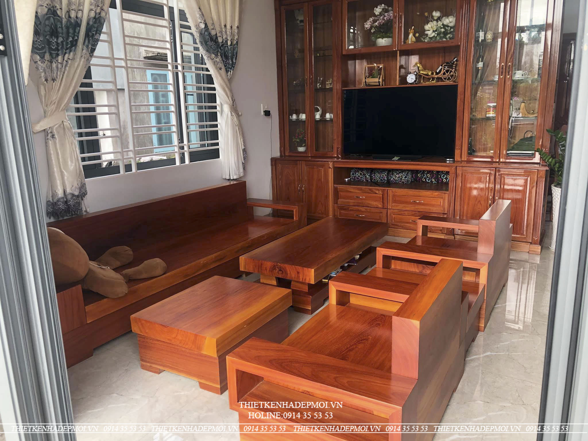Xây dựng nhà phố mái thái chị yến tại bình phước