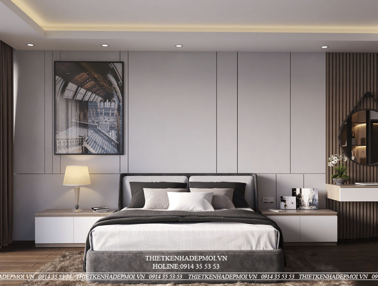 Mẫu nhà phố đẹp thu hút mặt tiền 6m