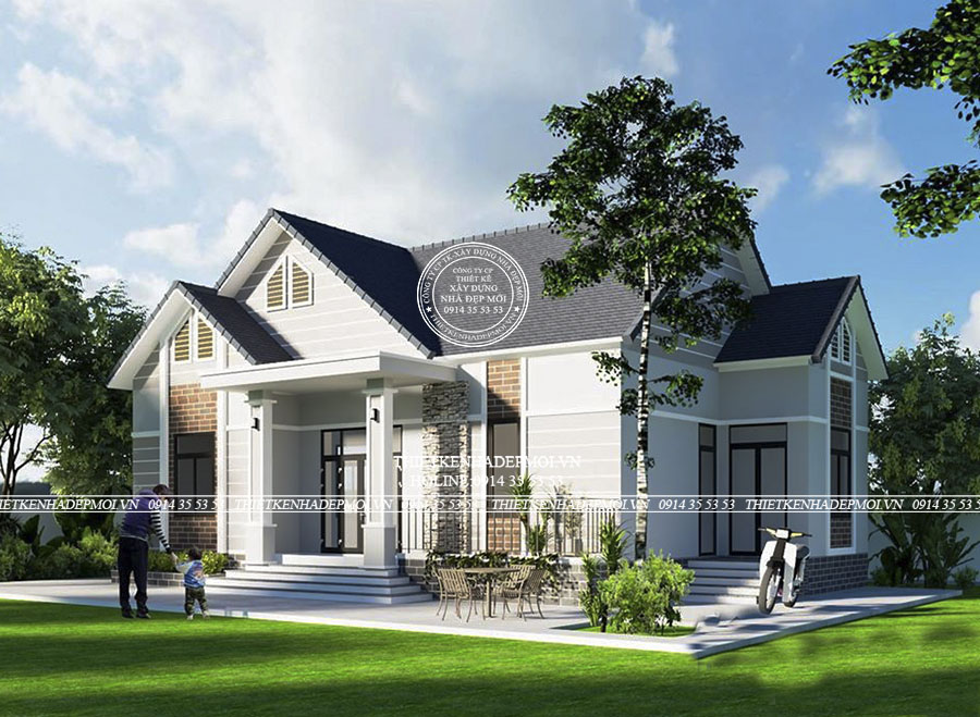 biệt thự vườn hiện đại