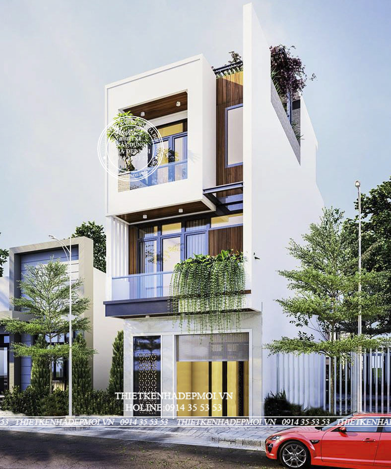 nhà phố 3 tầng