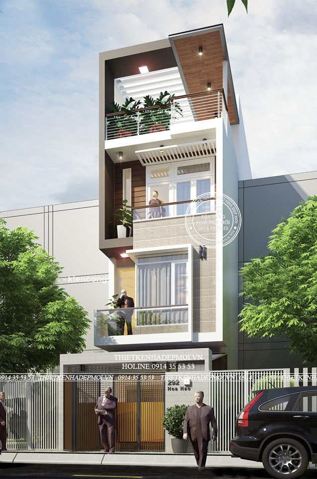 Những mẫu thiết kế nhà phố 4 tầng đẹp nhiều lựa chọn
