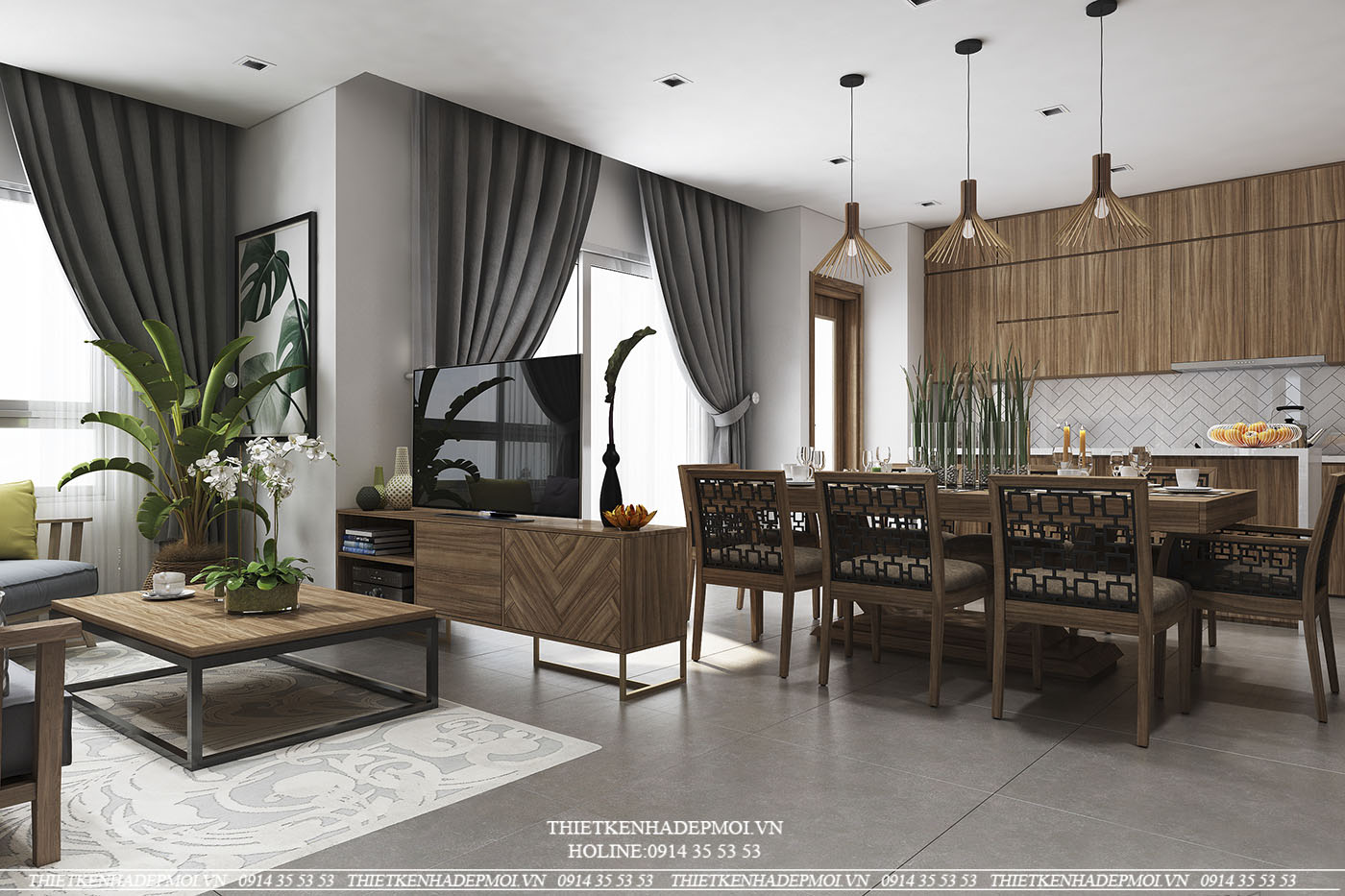 mẫu nội thất nhà vườn