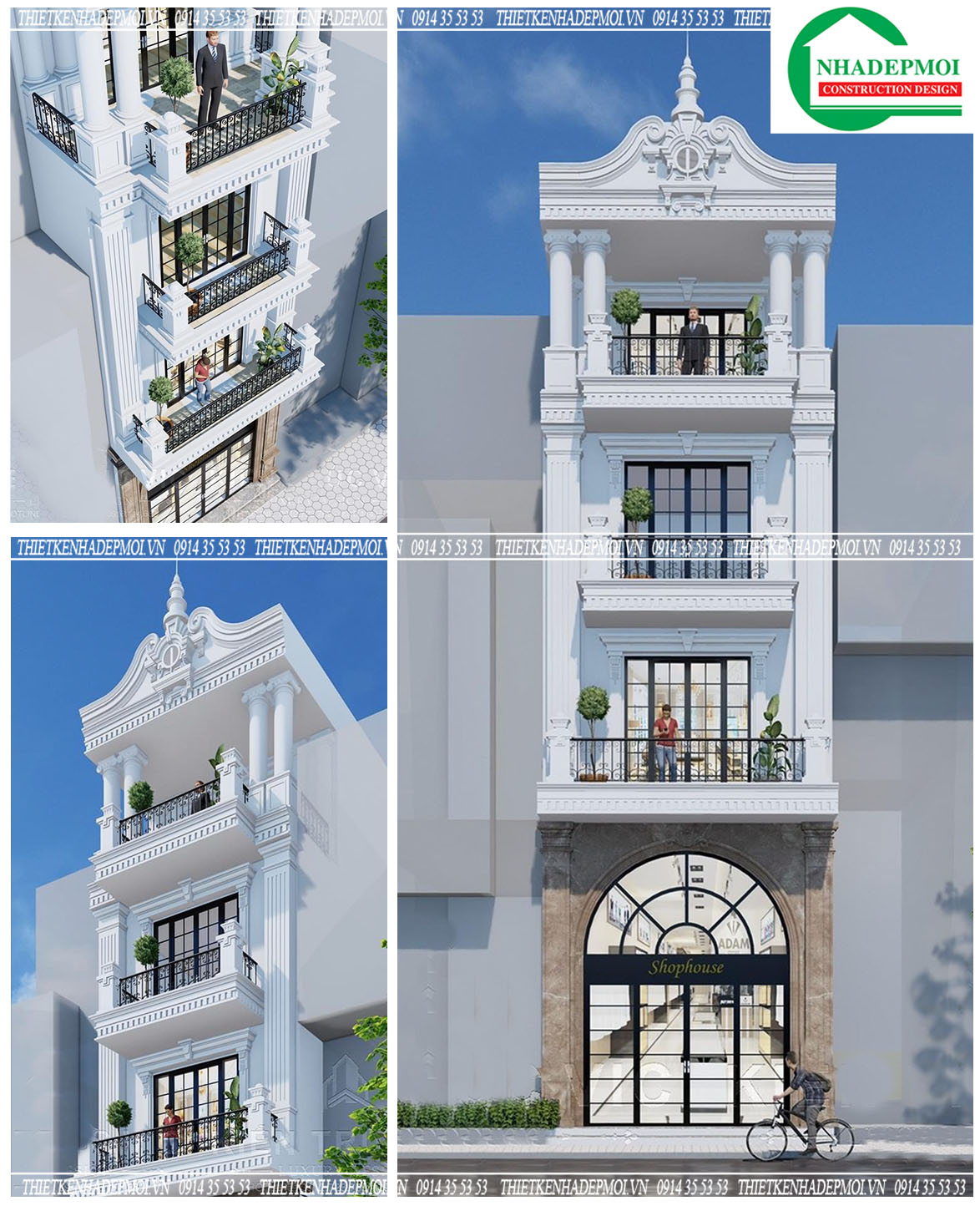 Những mẫu thiết kế nhà phố đẹp tại tây ninh