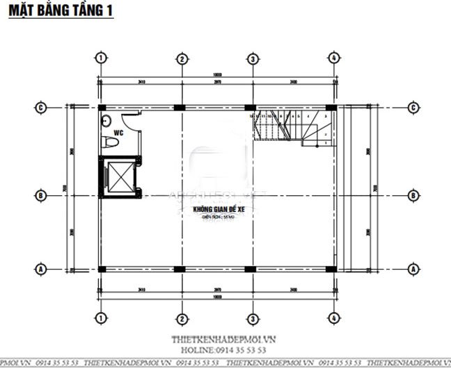 Thiết kế nhà phố kết hợp kinh doanh tiện nghi hiện đại