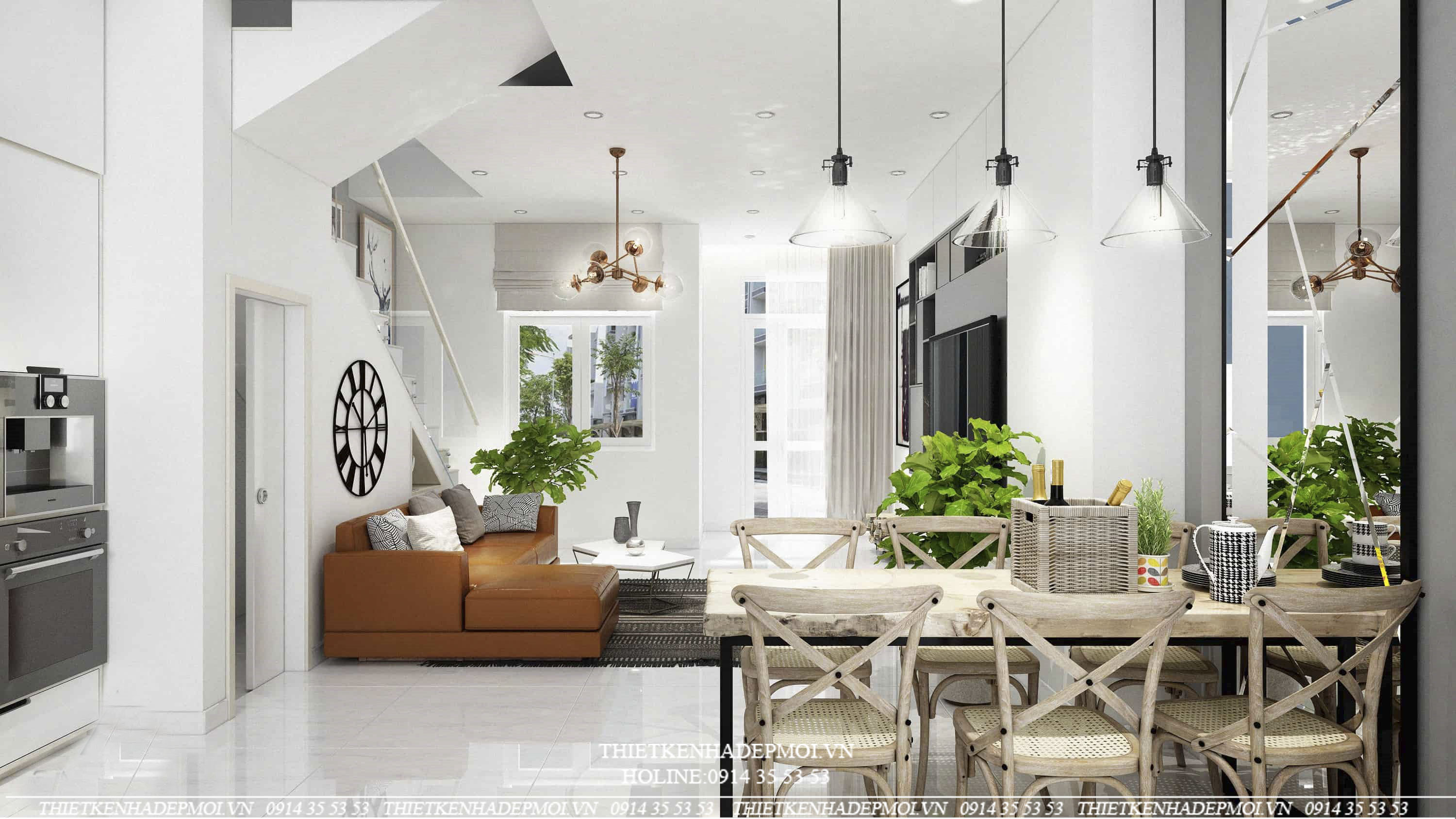 nhà phố hiện đại