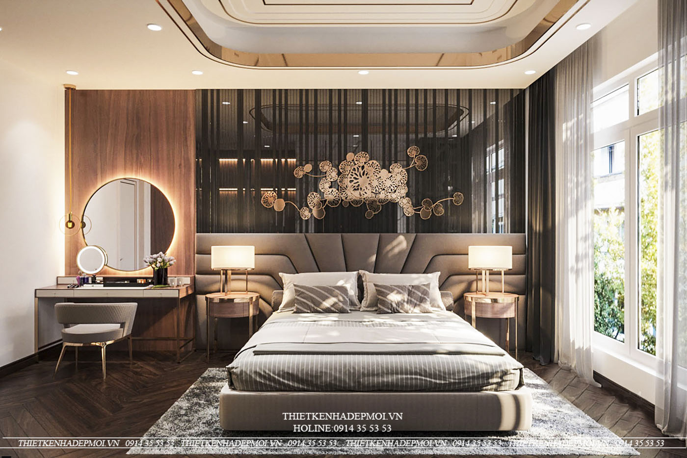 Mẫu nội thất nhà phố sang trọng đẳng cấp
