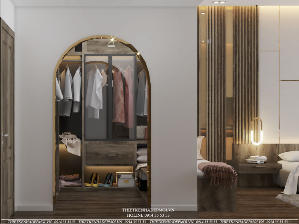 Nội thất nhà phố có phòng gym hiện đại tiện ích