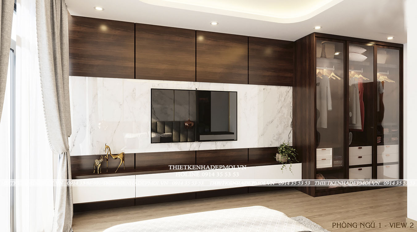 Mẫu nhà 4 tầng hiện đại đẹp ngay trung tâm sài gòn