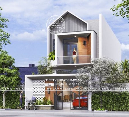 Những mẫu nhà 2 tầng đẹp hiện đại được ưa thích