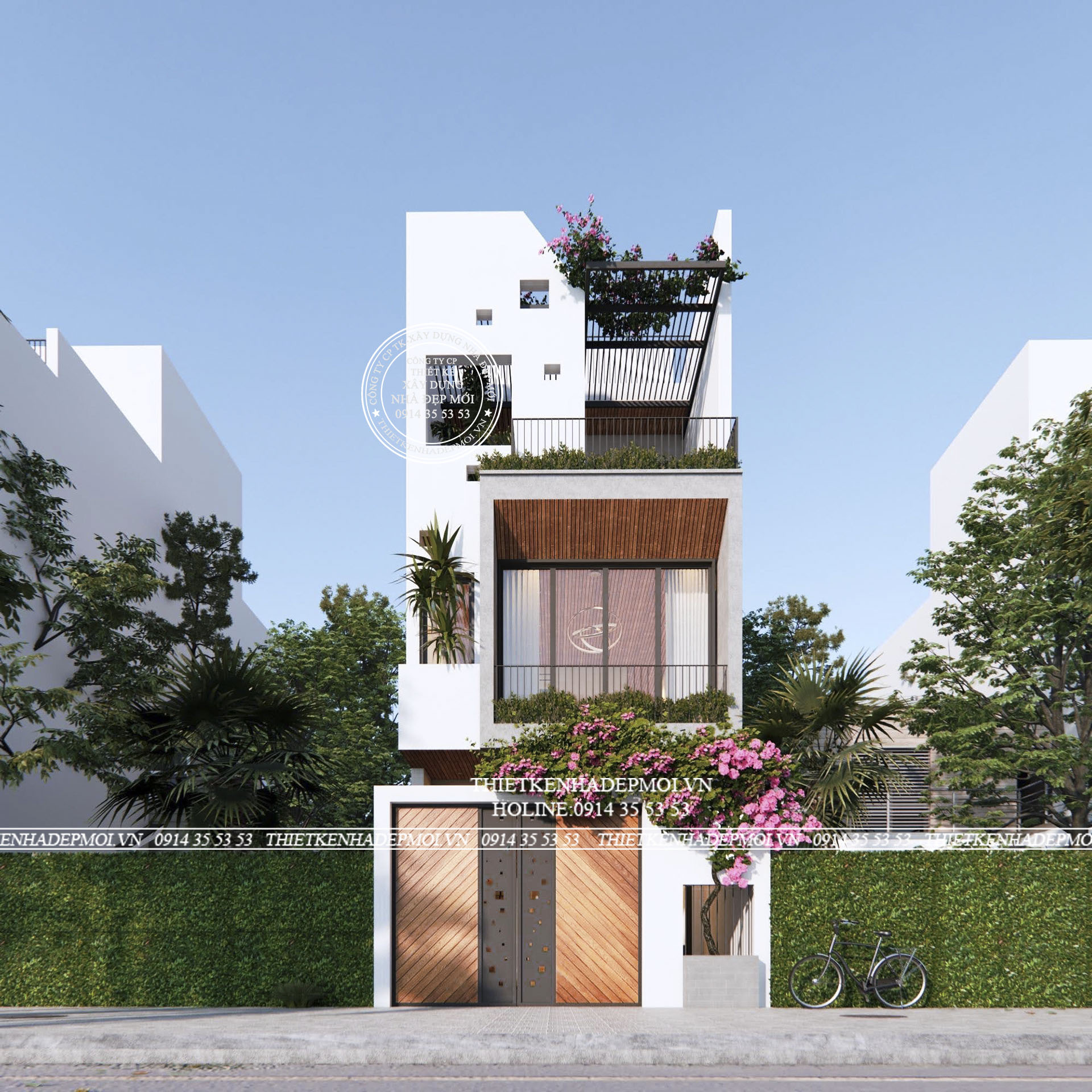 những mẫu nhà hiện đại