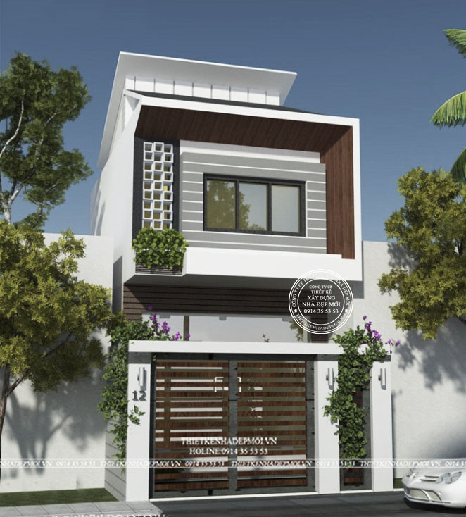 Những mẫu nhà 2 tầng đẹp hiện đại được ưa thích