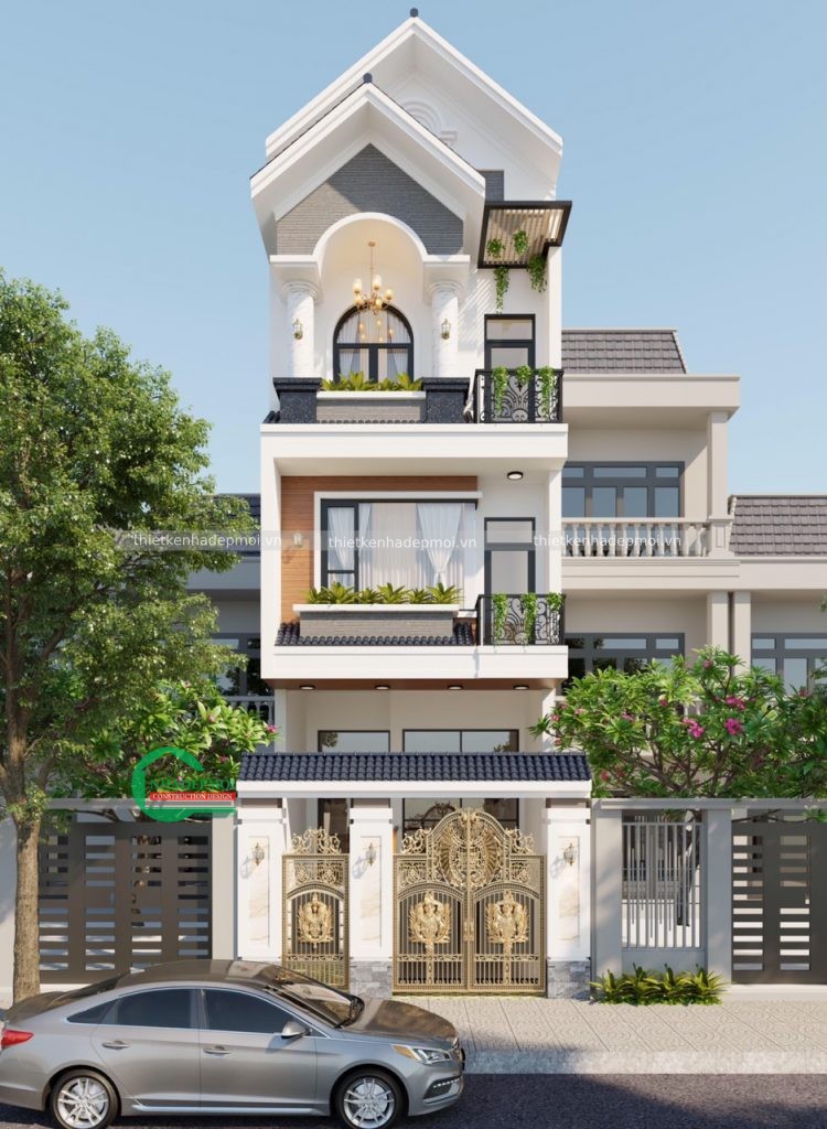 Những mẫu nhà hiện đại 3 tầng được ưa chuộng năm 2021