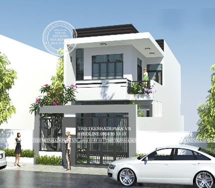 Những mẫu nhà 2 tầng đẹp hiện đại được ưa thích