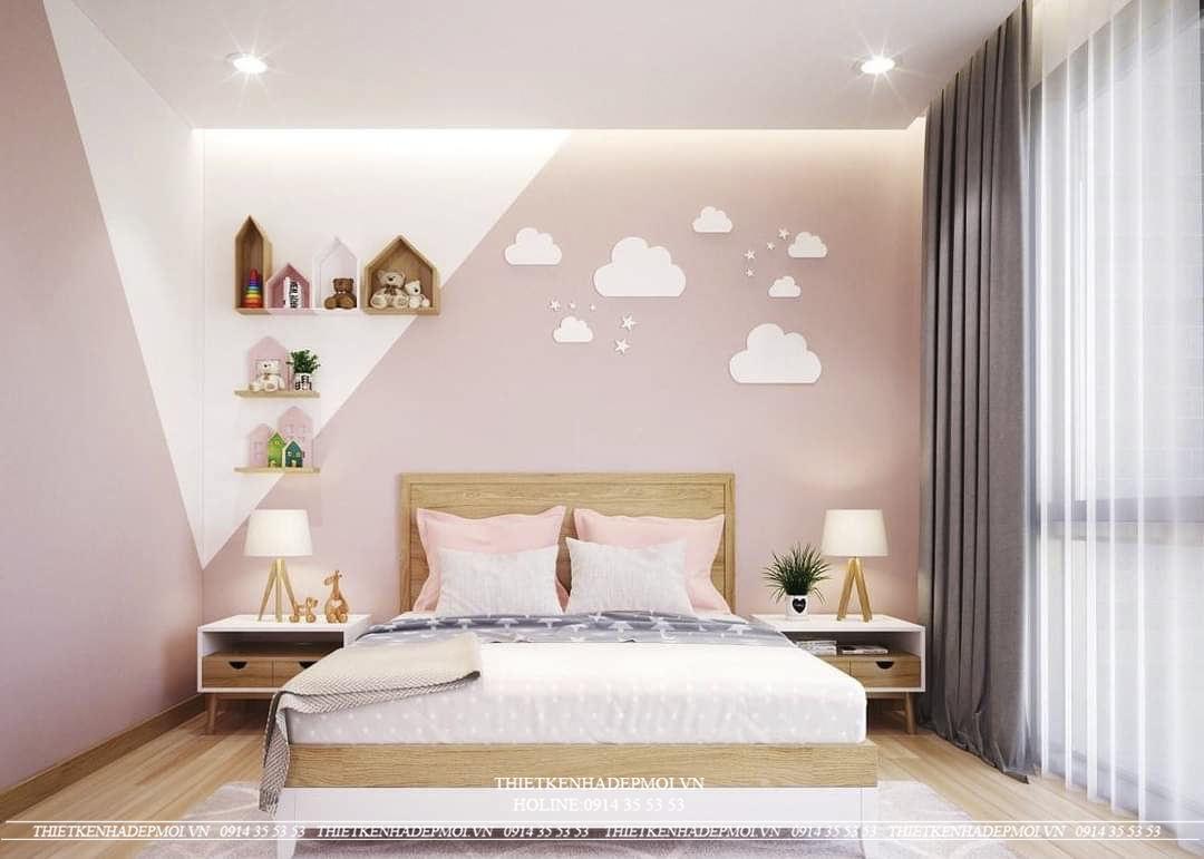 mẫu nhà 1 trệt 1 lầu sân thượng