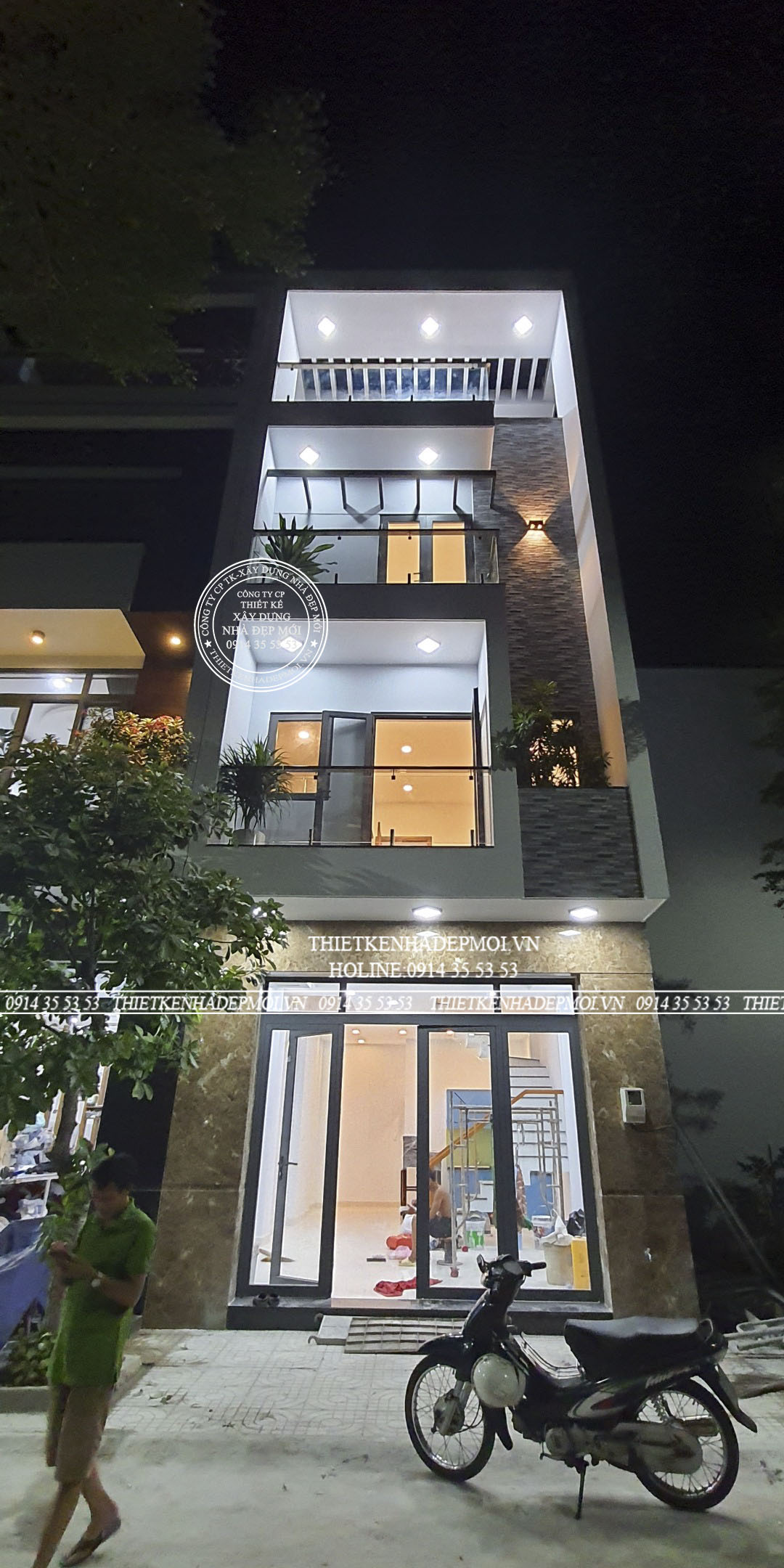 nhà phố hiện đại đơn giản đẹp