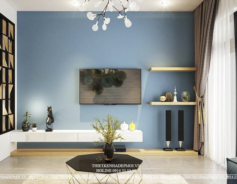 mẫu nhà 1 trệt 1 lầu sân thượng