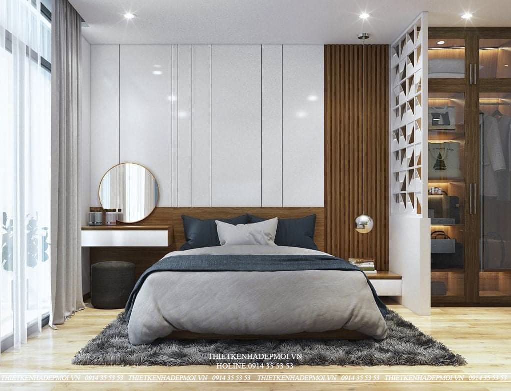 mẫu nhà 1 trệt 1 lầu sân thượng