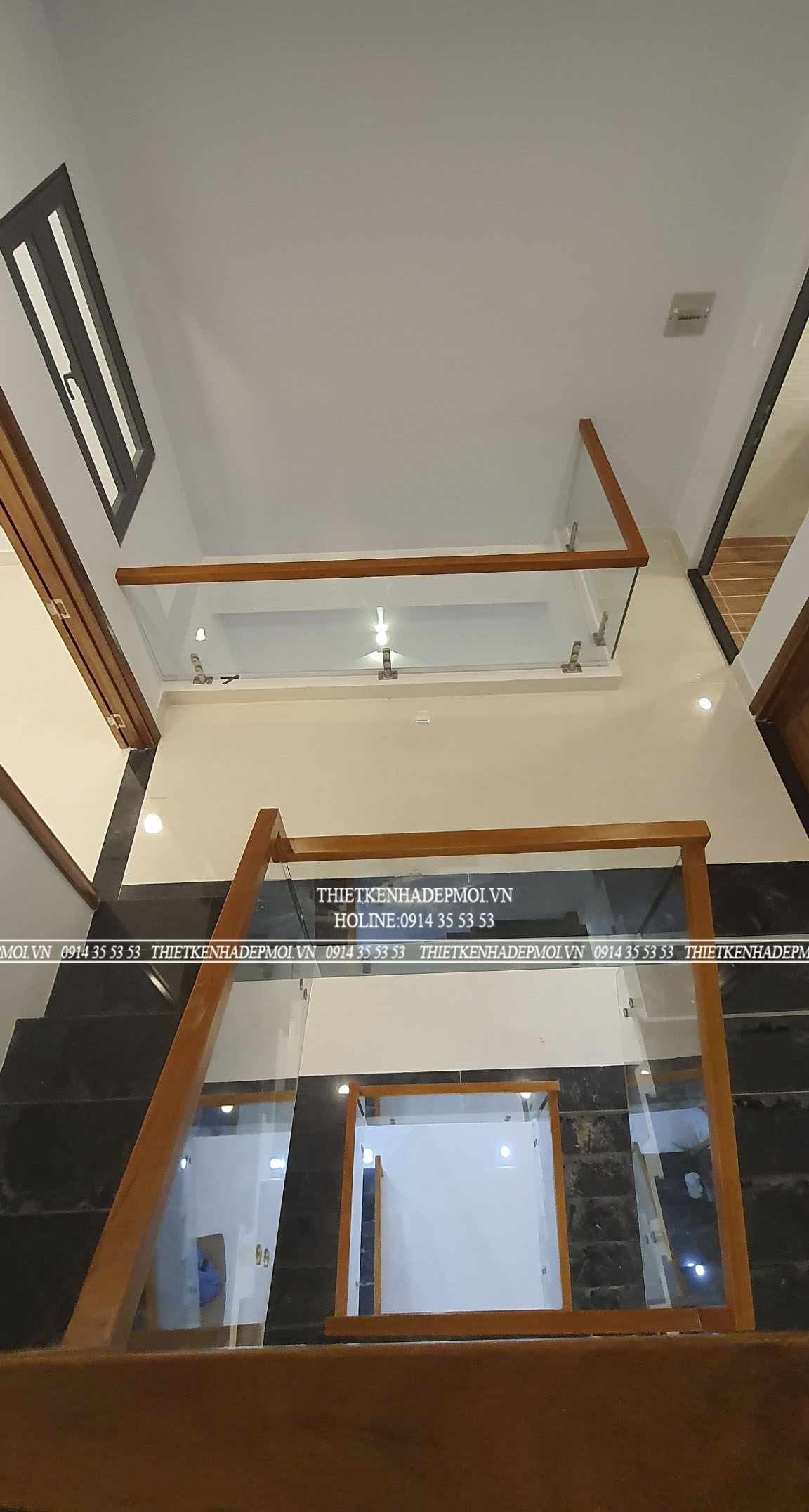 Công trình thi công nhà phố hiện đại đơn giản đẹp mắt