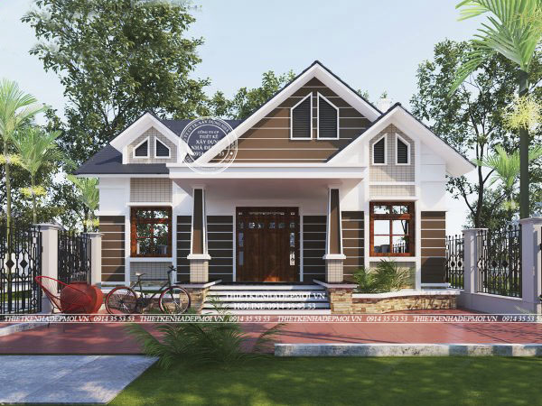 nhà cấp 4 mái thái