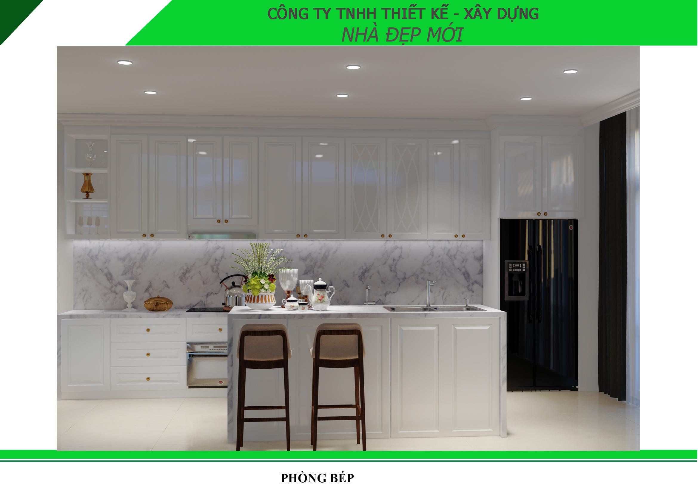 Mẫu nội thất phong cách tân cổ điển đẹp lung linh