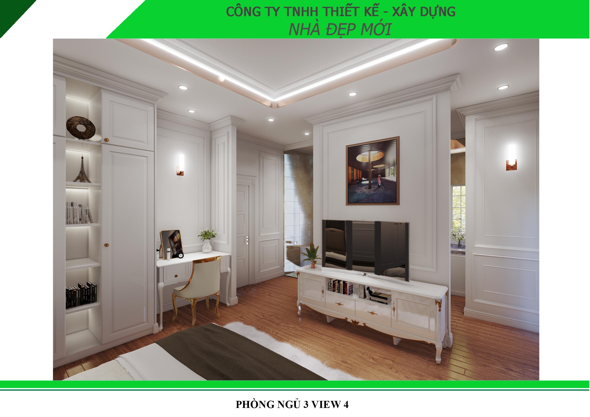 Mẫu nội thất phong cách tân cổ điển đẹp lung linh