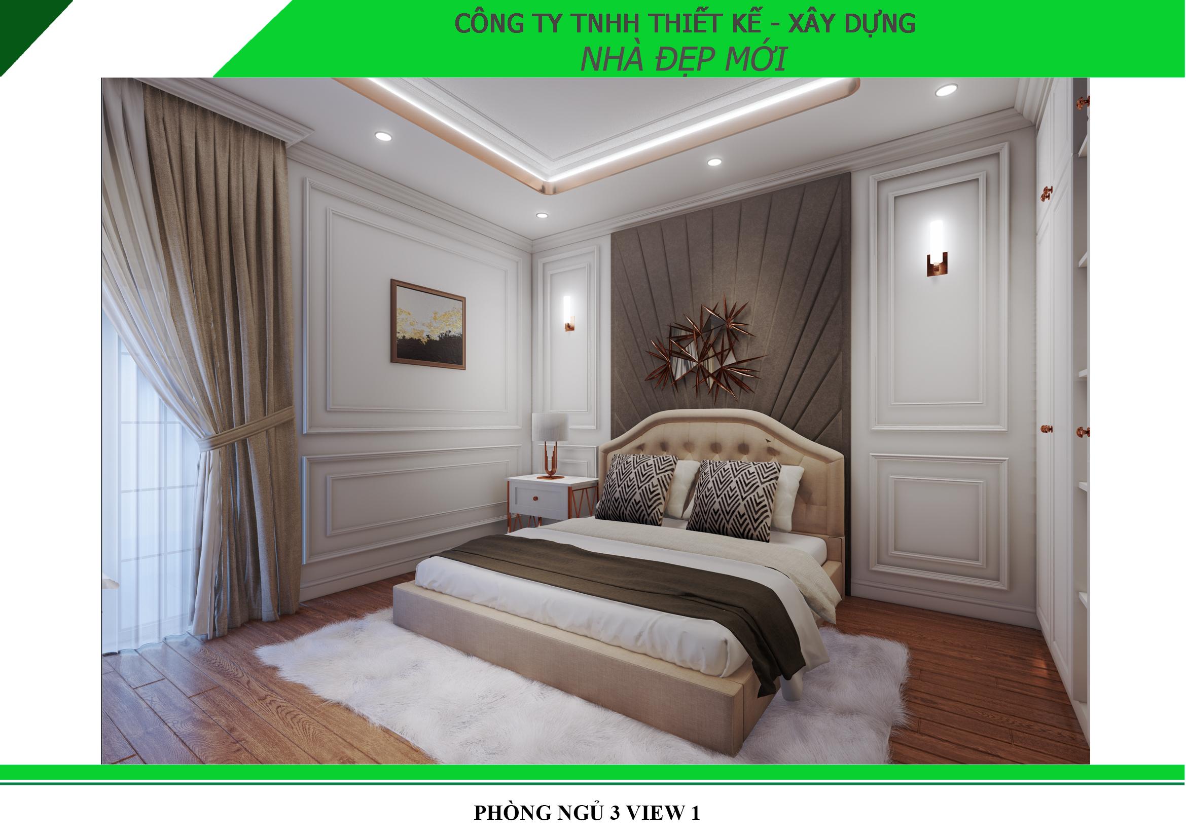 Mẫu nội thất phong cách tân cổ điển đẹp lung linh