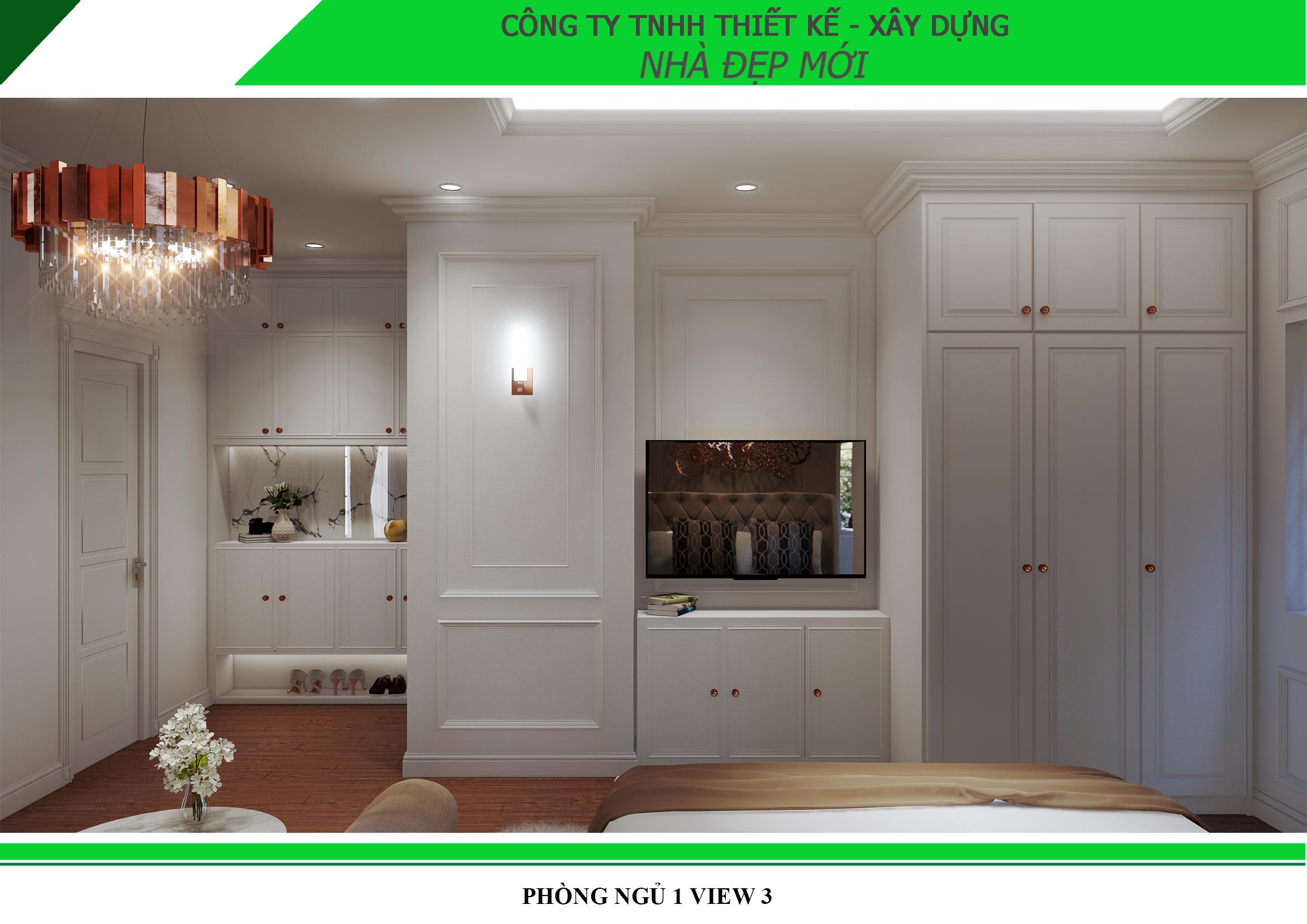 Mẫu nội thất phong cách tân cổ điển đẹp lung linh