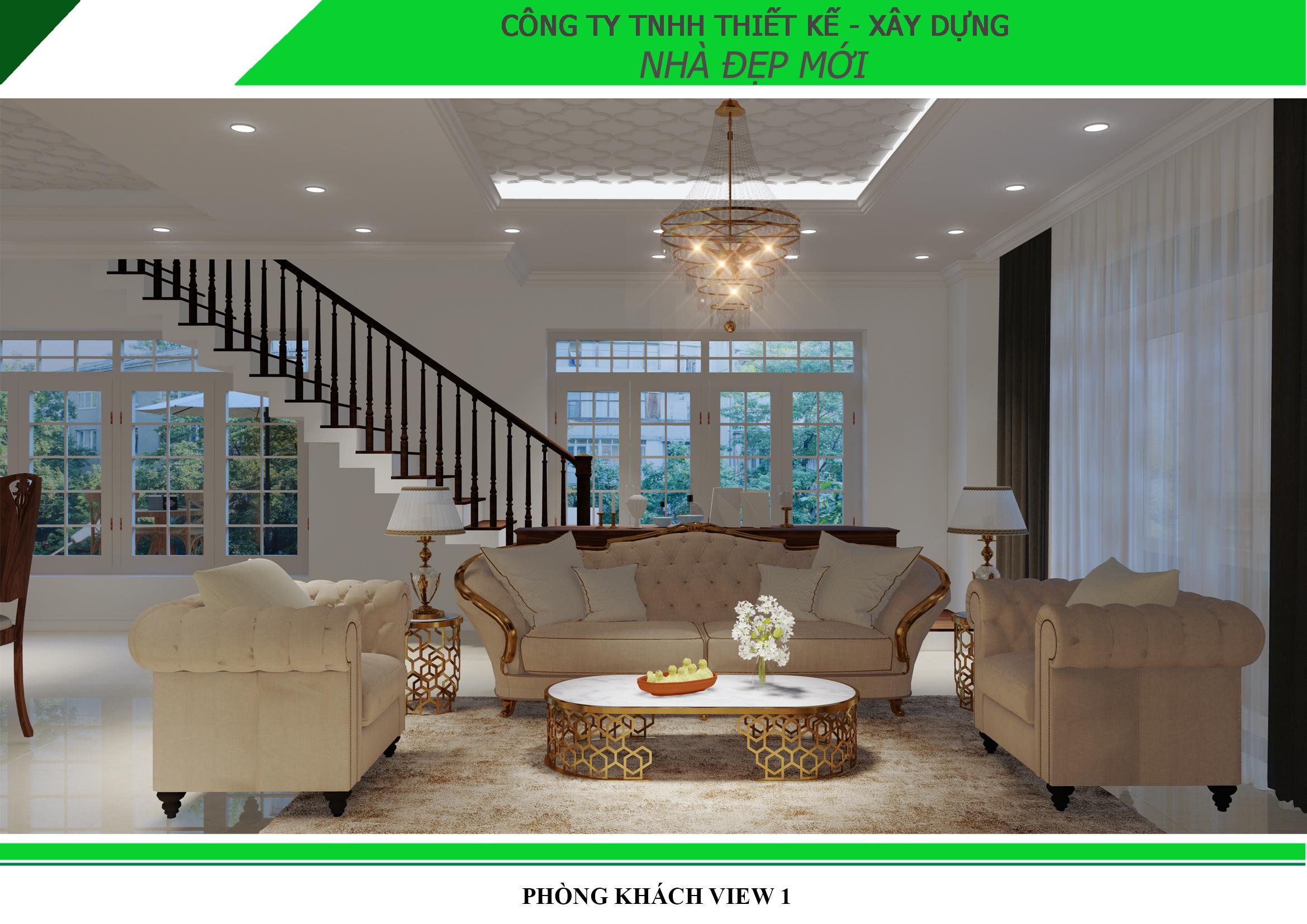 MẪU NỘI THẤT PHONG CÁCH TÂN CỔ ĐIỂN