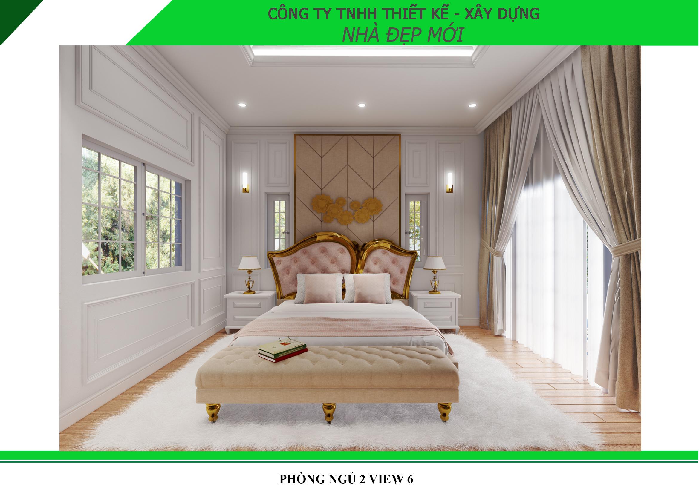 Mẫu nội thất phong cách tân cổ điển đẹp lung linh