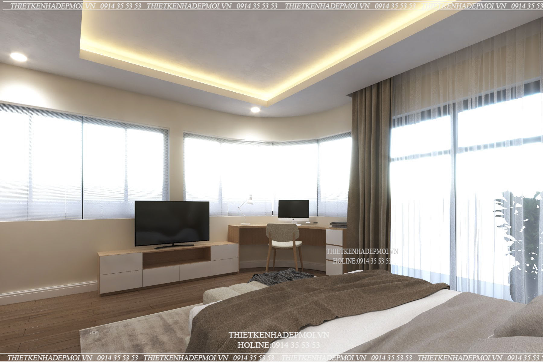 Mẫu nội thất phong cách nhật bản tại quận 9