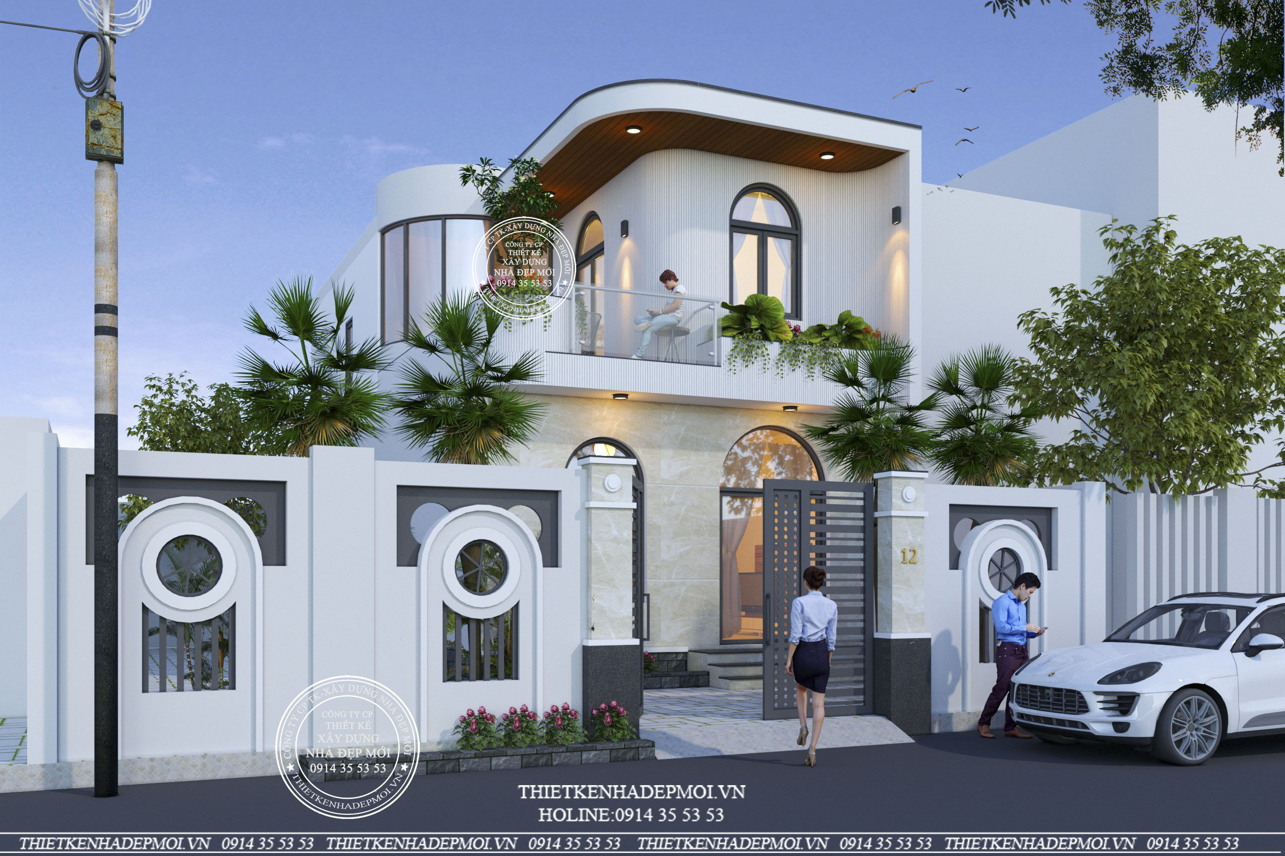 nhà phố thiết kế đẹp