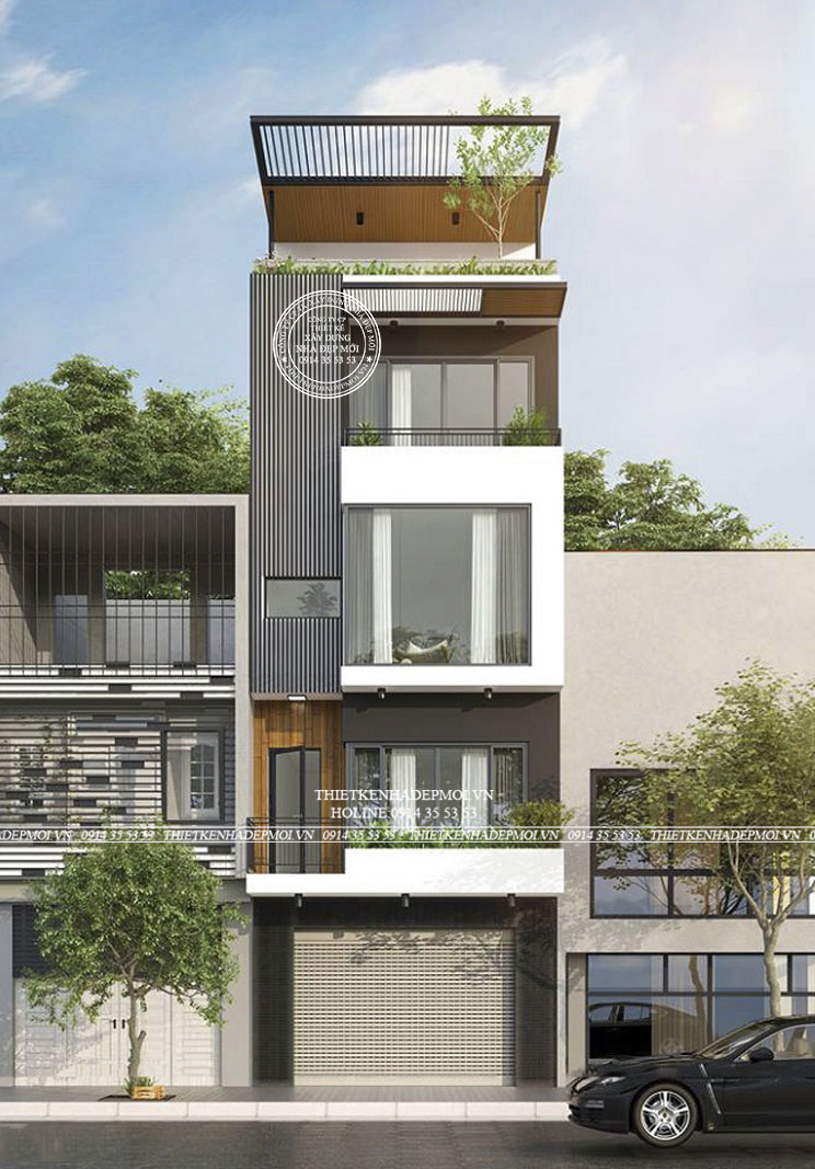 mẫu nhà phố đẹp