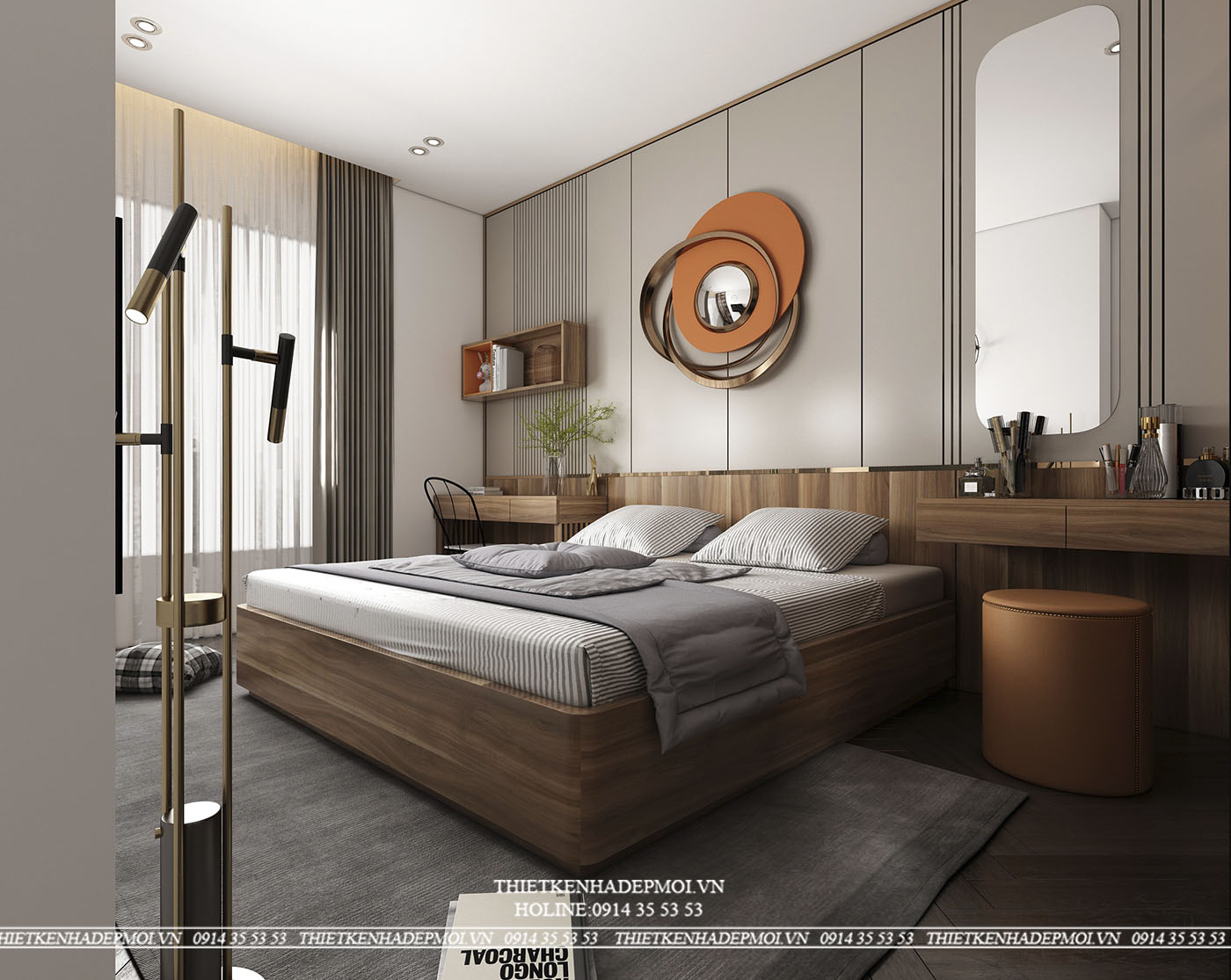 Thiết kế nhà phố 2 tầng độc đáo