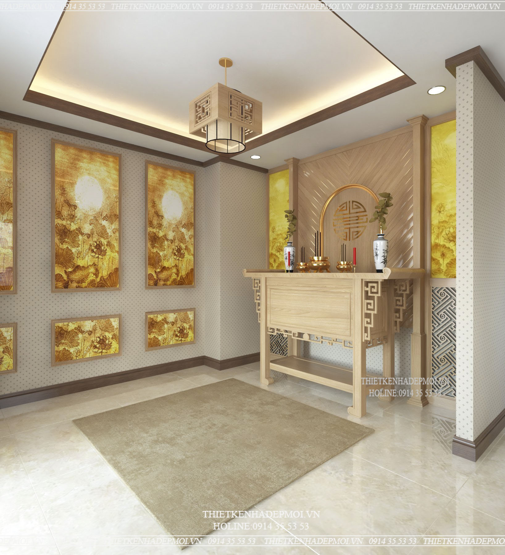 Mẫu nội thất phong cách nhật bản tại quận 9