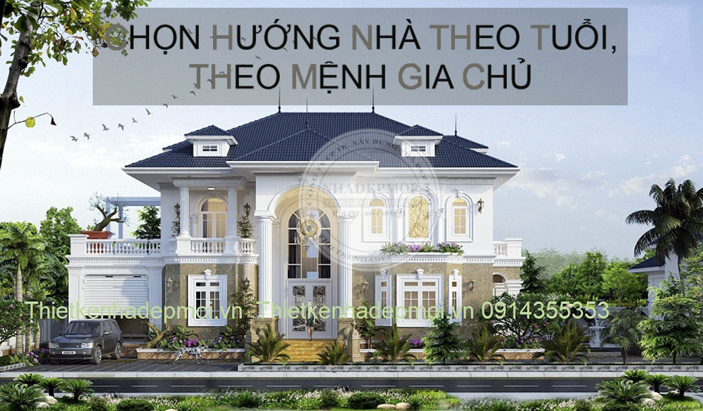 cách xem hướng làm nhà
