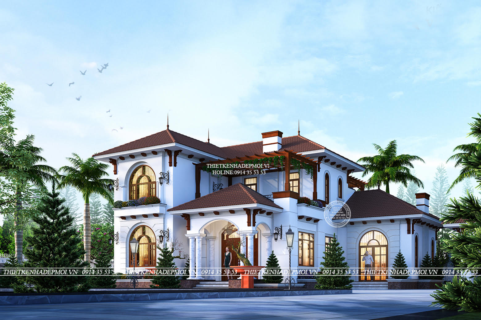 Biệt thự vườn 2 tầng