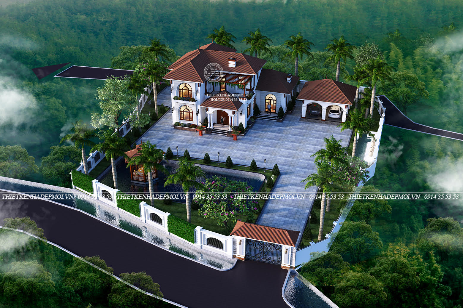 Biệt thự sân vườn 