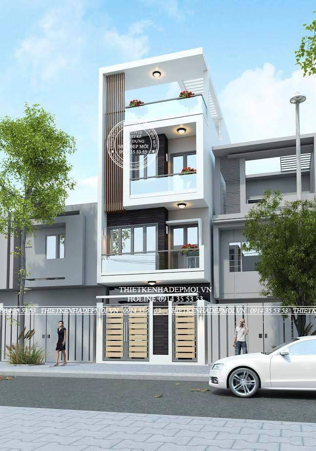100 mẫu thiết kế nhà phố đẹp nhất được khách hàng bình chọn 2021