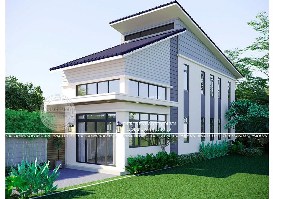 mẫu nhà phố đẹp năm 2021