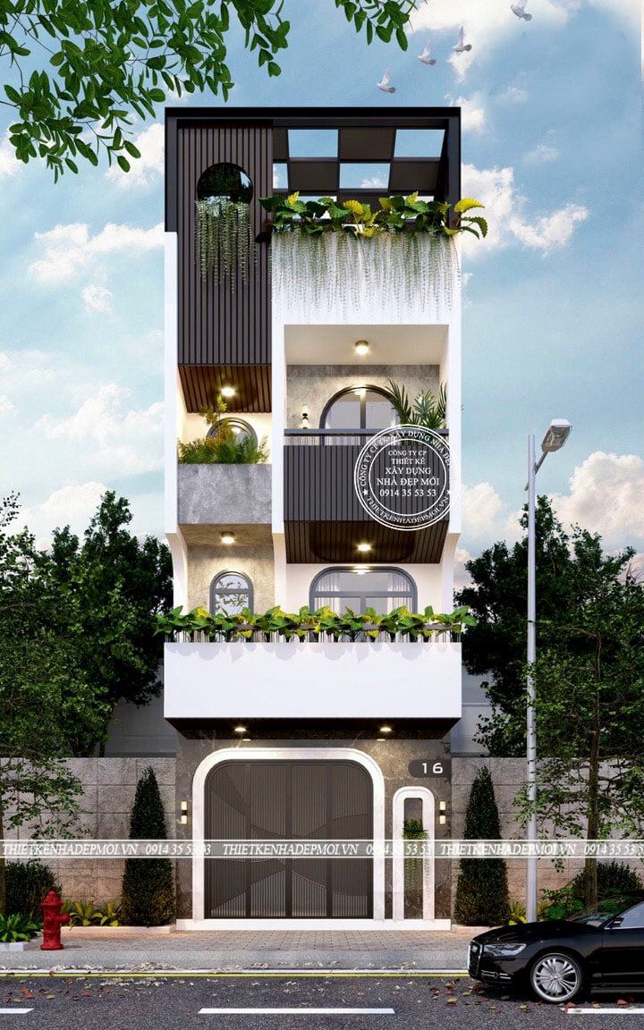 thiết kế nhà phố đẹp