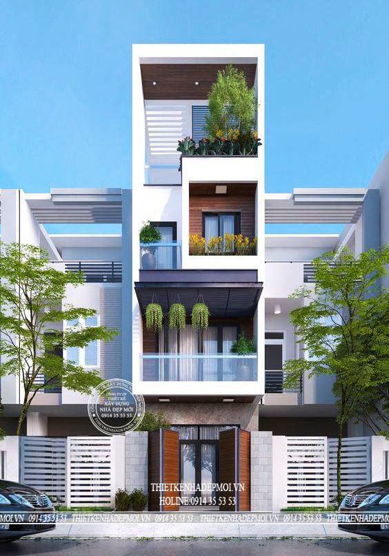 100 mẫu thiết kế nhà phố đẹp nhất được khách hàng bình chọn 2021