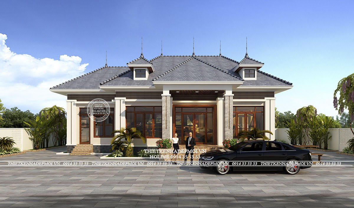 Biệt thự 1 tầng