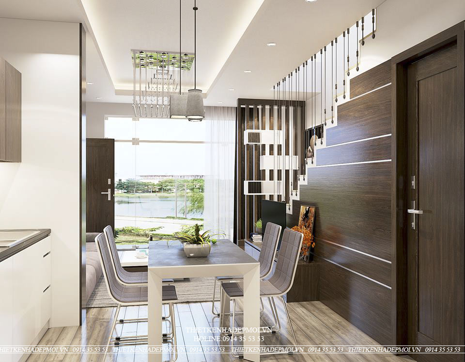 mẫu nội thất nhà phố hẹp