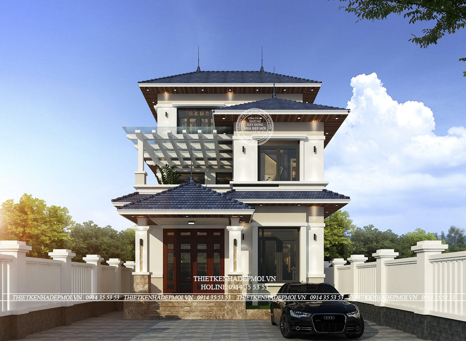 Tổng hợp các mẫu biệt thự đẹp nhất tại bình phước
