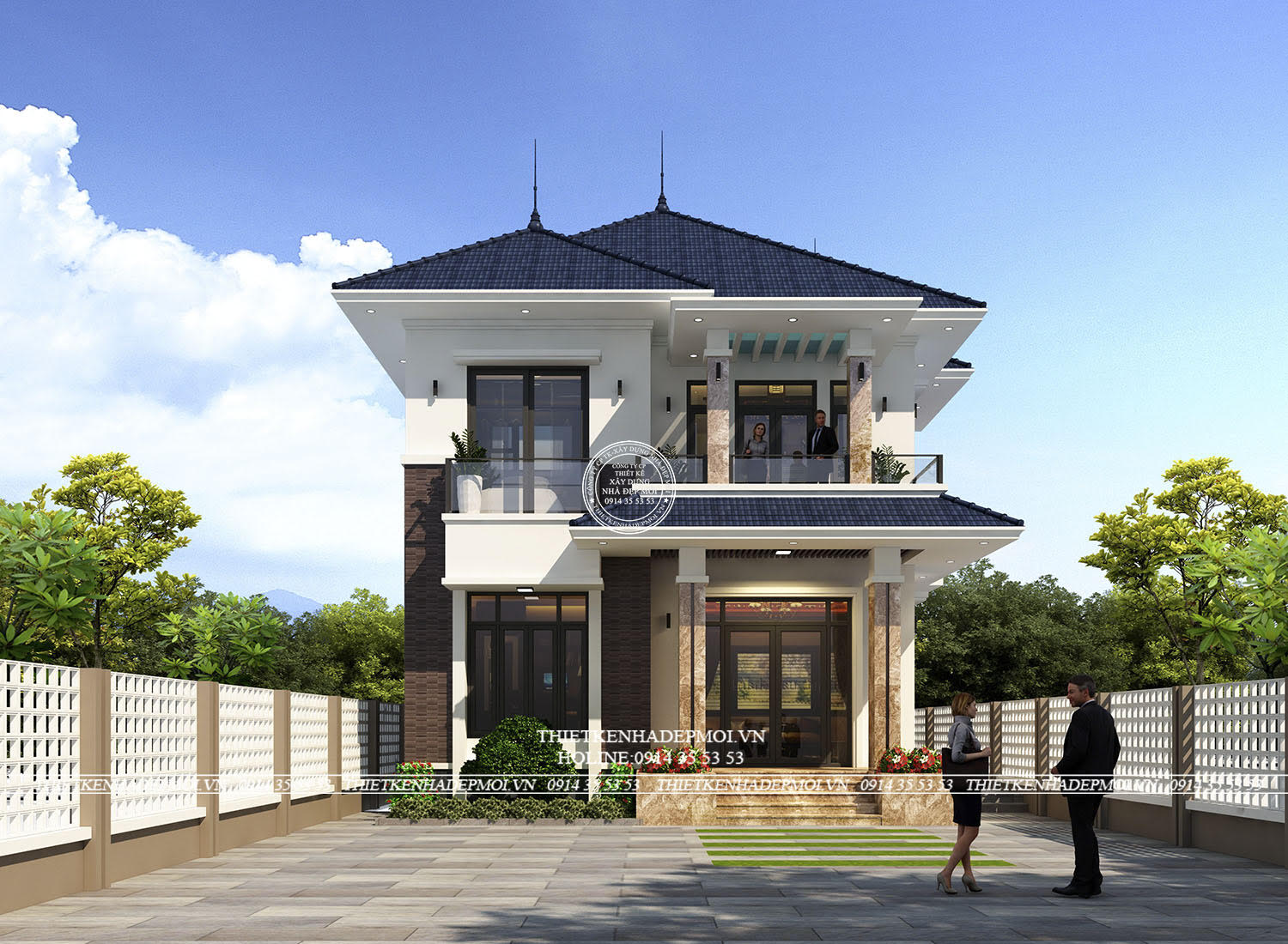 Tổng hợp các mẫu biệt thự đẹp nhất tại bình dương