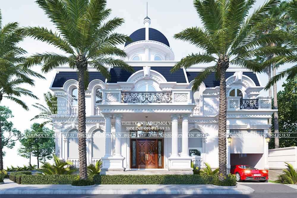 mẫu biệt thự cổ điển